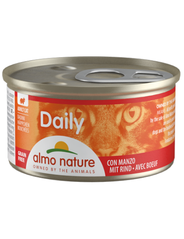 ALMO NATURE CAT DAILY  chunks in sauce ΜΟΣΧΑΡΙ