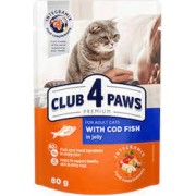 CLUB 4 PAWS CAT POUCH ADULT JELLY ΜΠΑΚΑΛΙΑΡΟΣ