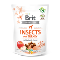 BRIT INSECT SNACK ΓΑΛΟΠΟΥΛΑ ΜΕ ΜΗΛΑ