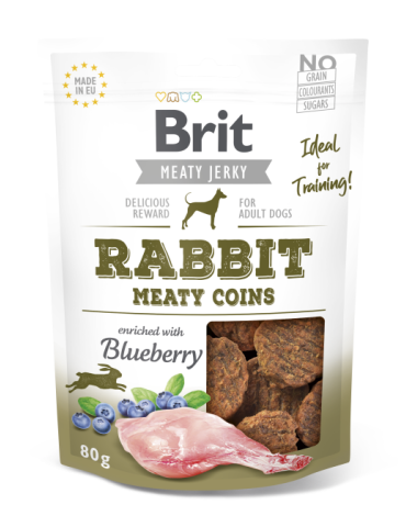 BRIT JERKY SNACK MEAT COINS ΛΑΓΟΣ
