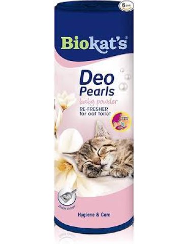 BIOKAT'S DEO PEARLS - BABY POWDER